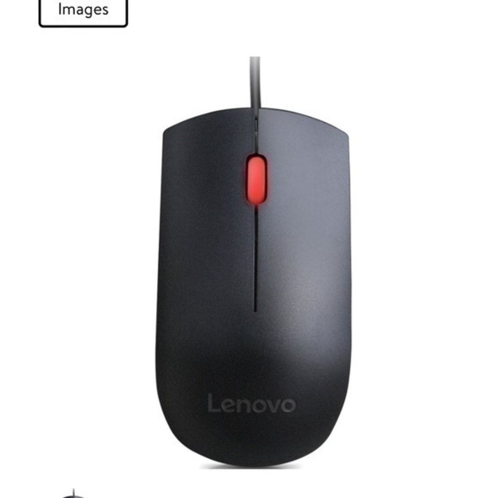 Lenovo USB Optical Wheel Mouse Black FRU P/N 00PH133